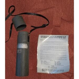 Nitrogen Dioxide-In-Air Detector Vintage Cylinder Container by Mine Safety...